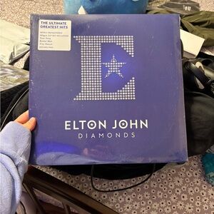 Elton John Diamonds Vinyl Record